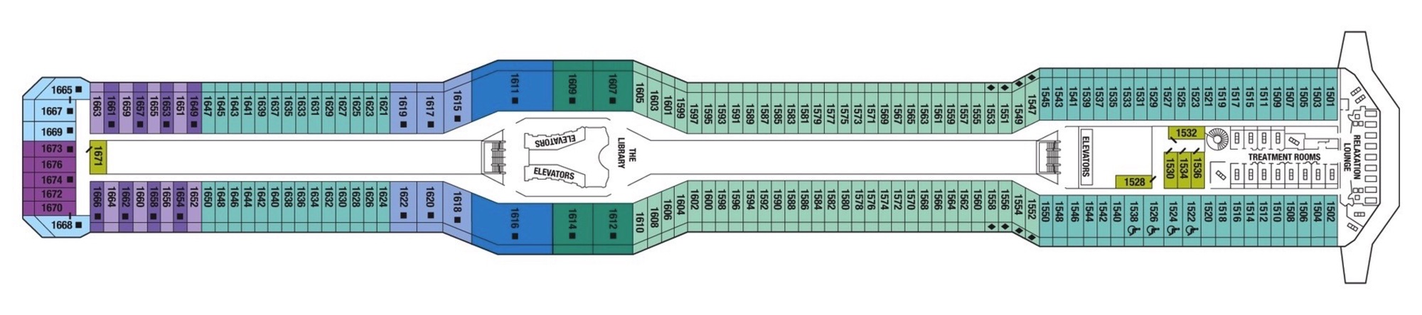 Deck 11 plan